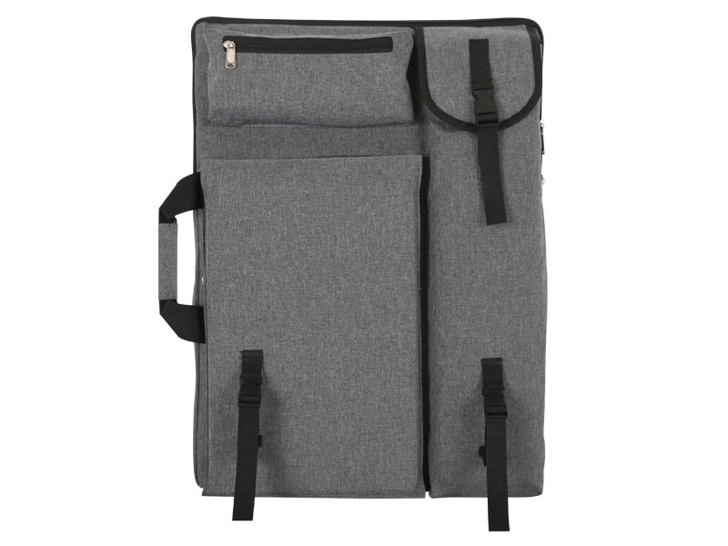 灰色磨砂捆绑多功能画板袋