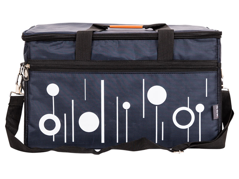 加大号多功能画箱深蓝色