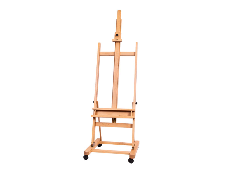 榉木大型落地画架